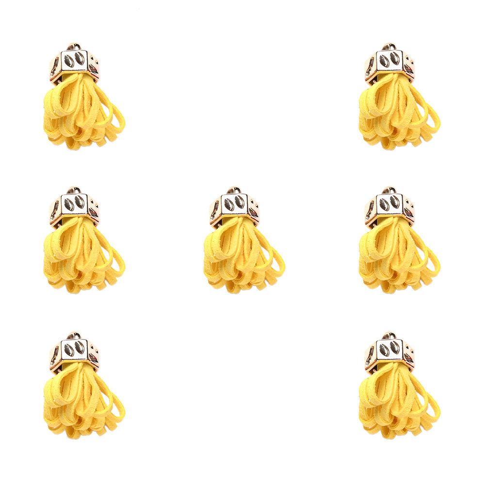 Fashion Mini Colorful Fringe with Golden Cap