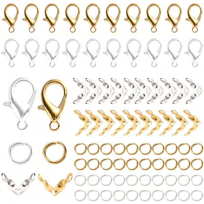 Alloy Lobster Clasp Connector Set