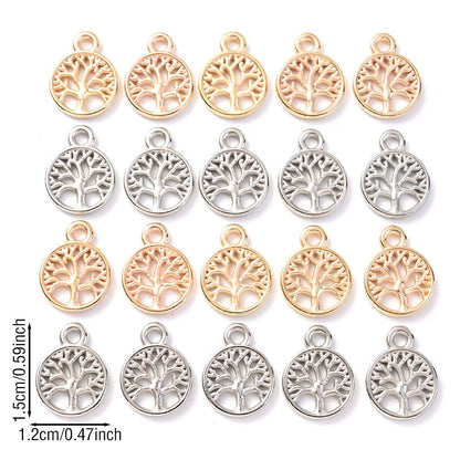 12x15 mm Plastic Charms