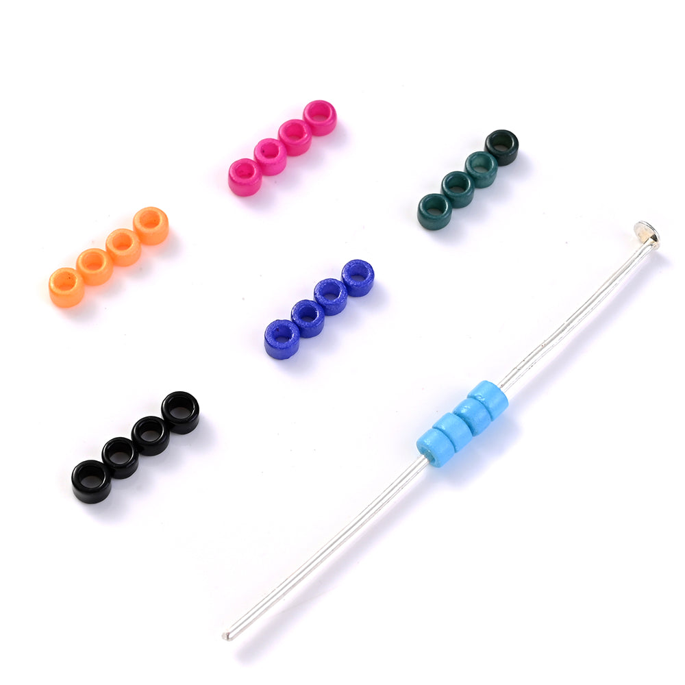 100g/bag 3mm Antique Finish Glass Seed Beads