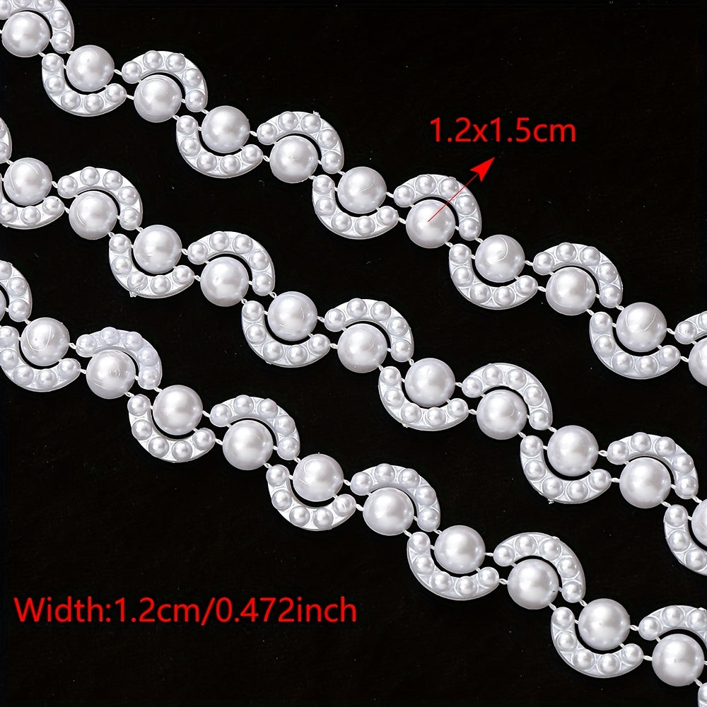 Pearlescent Acrylic Bead Chain