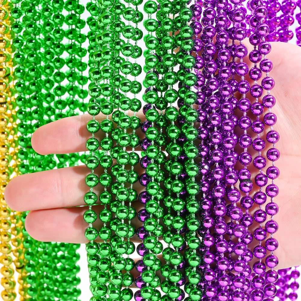 Mardi Gras Carnival Beaded Necklaces