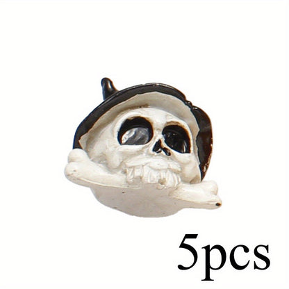 5-Piece Halloween Mini Resin Figurine Set