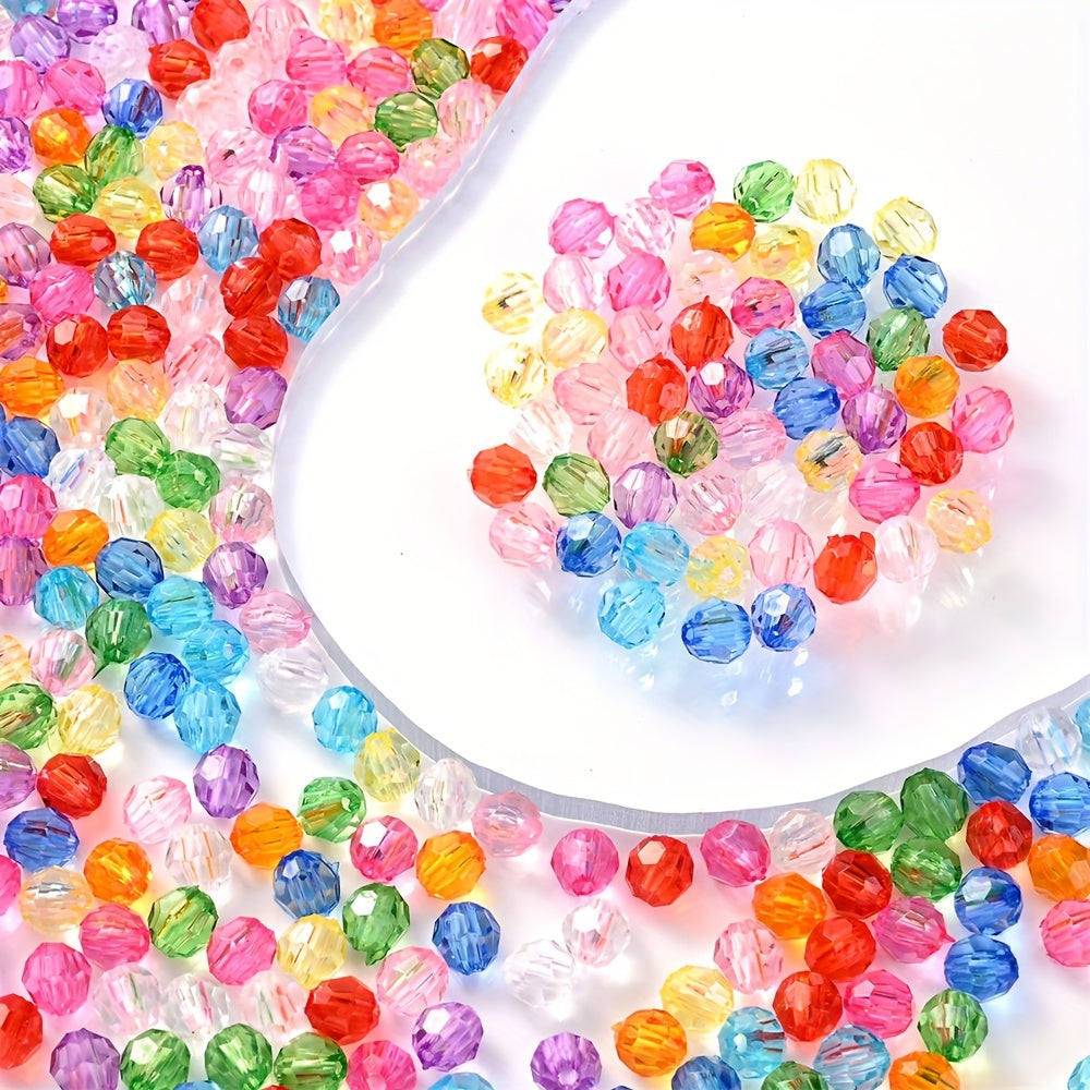 Multifaceted Acrylic Beads
