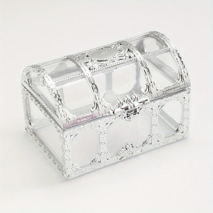 1pc Vintage Treasure Chest Storage Box