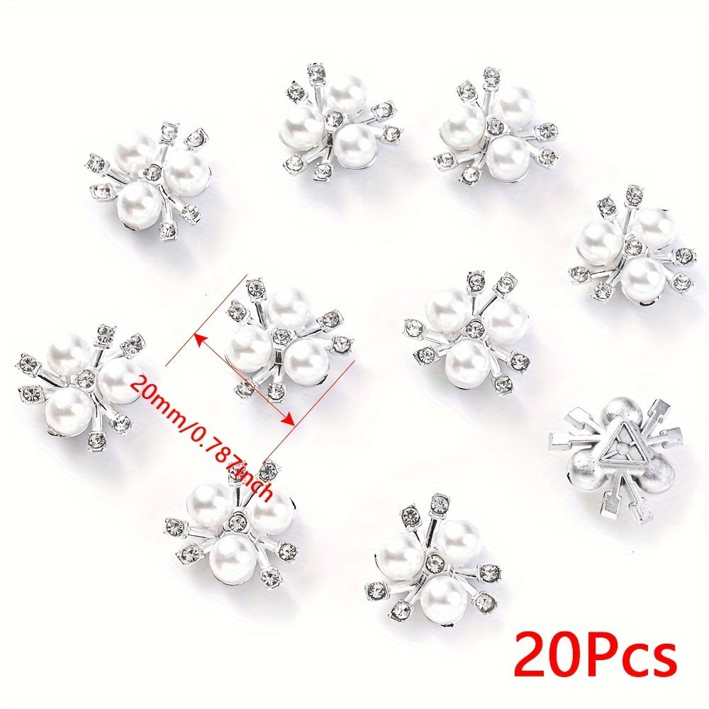 Pearl Flower Acrylic Bead Accessories