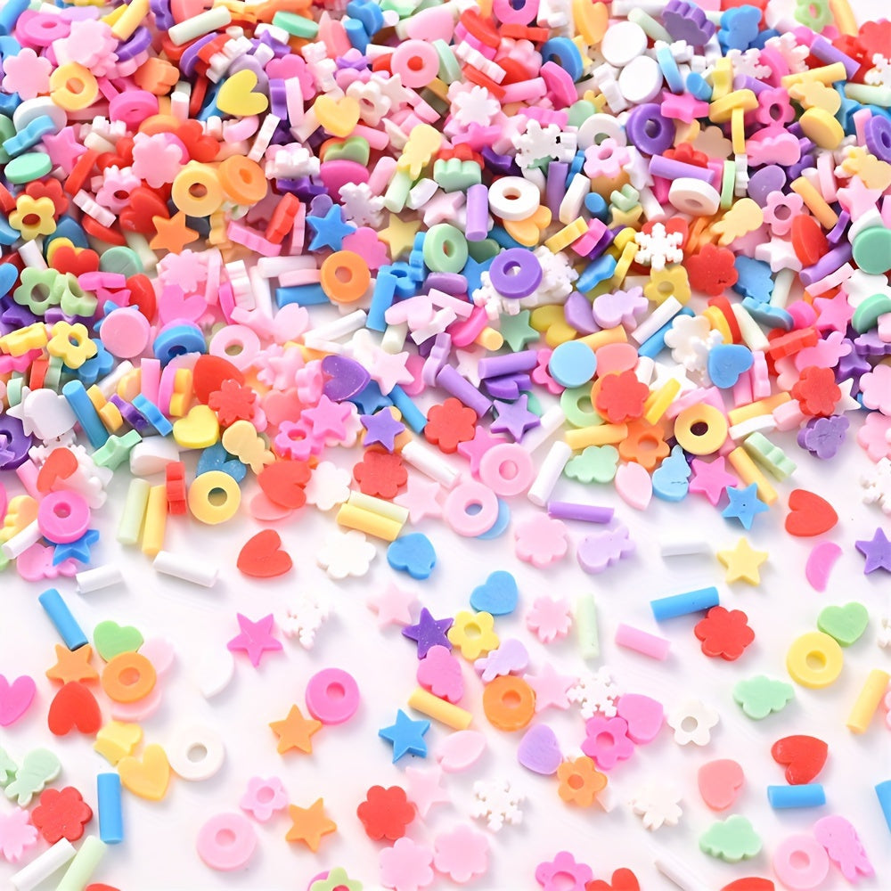 10g 2–6mm Soft Clay Bead Set