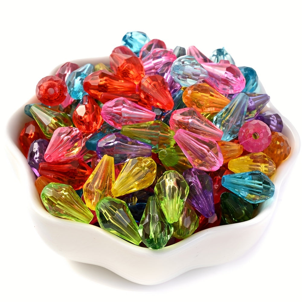 Water Drop Acrylic Beads