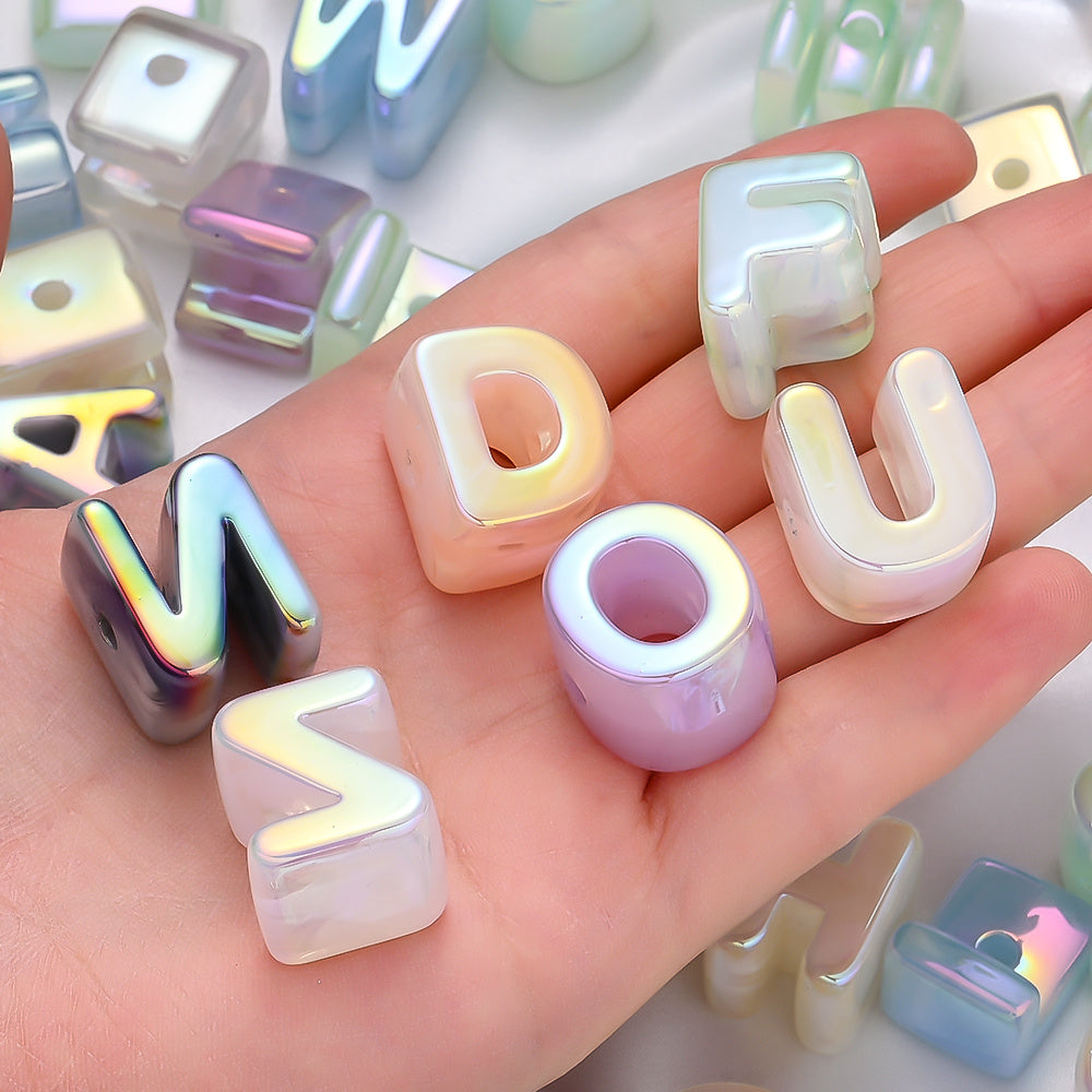 Frosted Matte Acrylic Beads