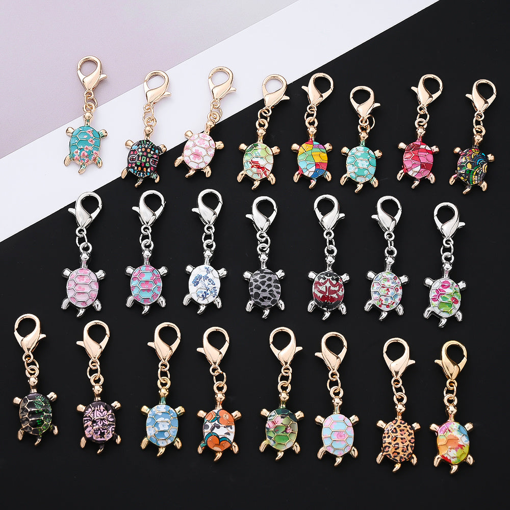 Turtle Keychain Zinc Alloy Charms