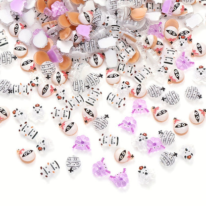 Halloween Resin Patch Beads