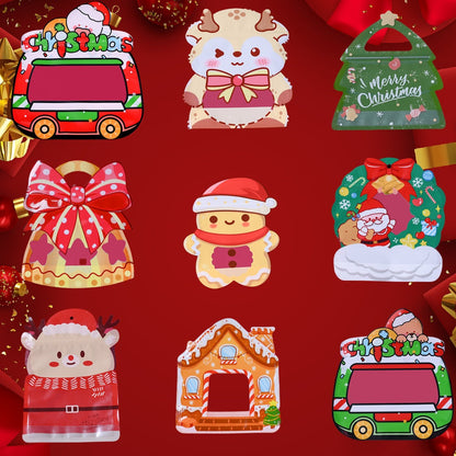 9/10-Piece Random Christmas Gift Bag Set