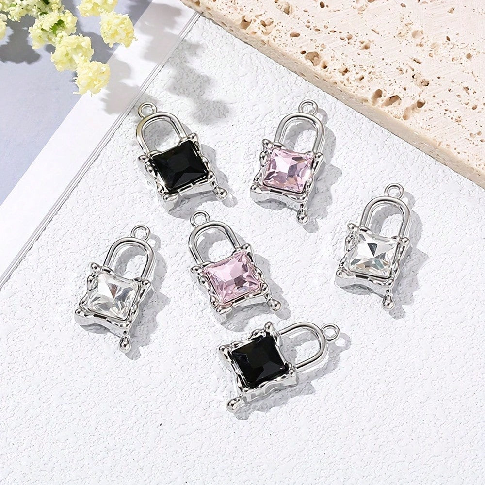 14x23 mm Alloy Lock Pendants
