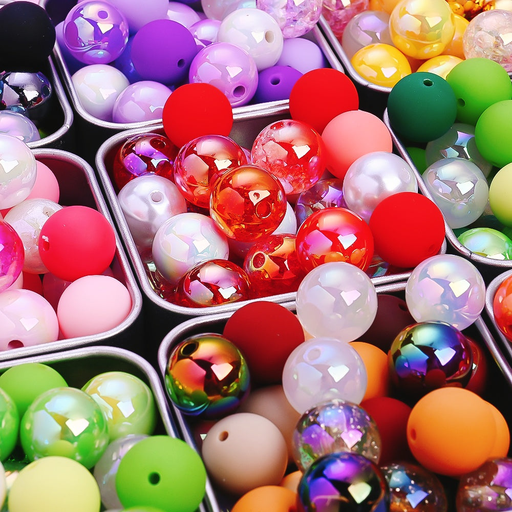 Vintage Round Wood Beads