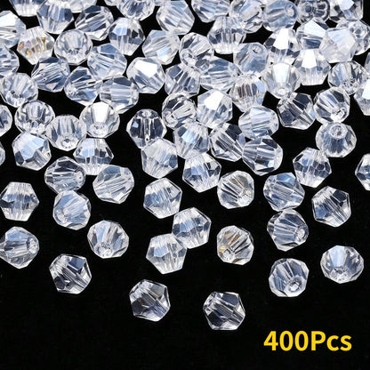 100/200/500PCS Flat Spacer Bead Set