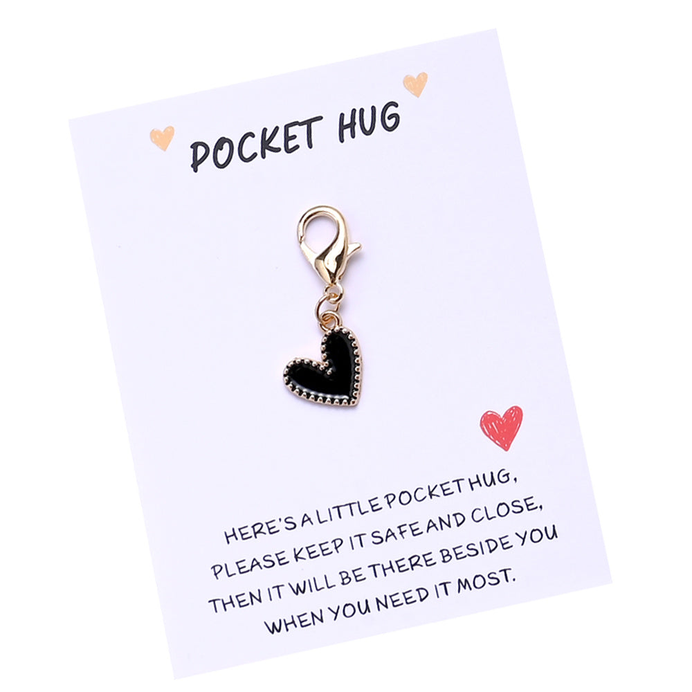 Heart Keychain with Thank You Card
