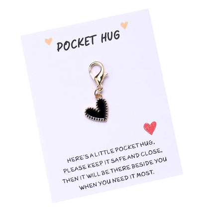 Heart Keychain with Thank You Card