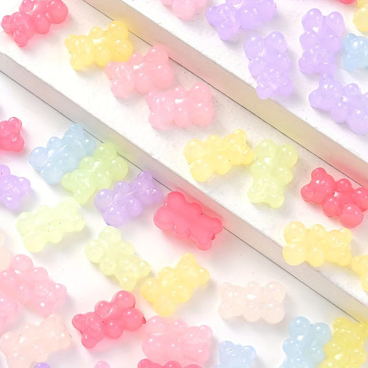 Bear Acrylic Beads