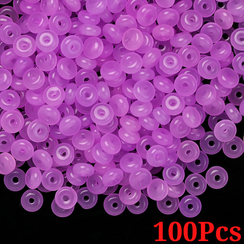 Flat Round Glass Beads