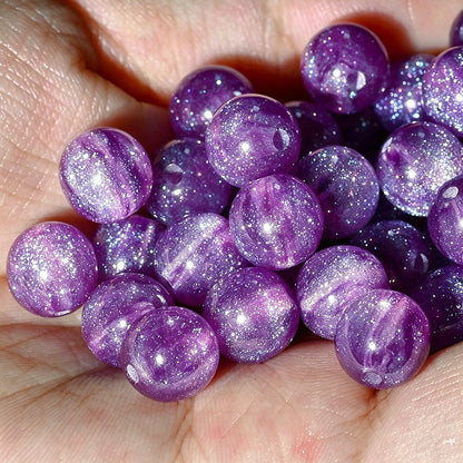 Starry Sky Glitter Beads