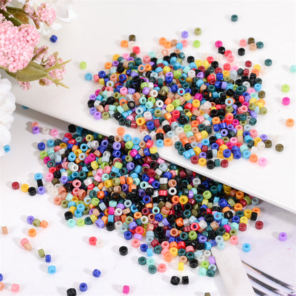 100g/bag 3mm Antique Finish Glass Seed Beads