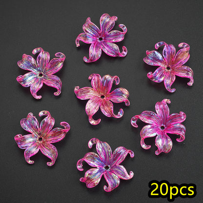 Colorful Acrylic Pony Beads
