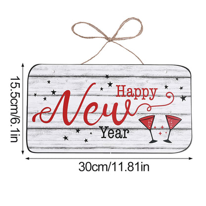 Mixed Paper Door Sign Pendants