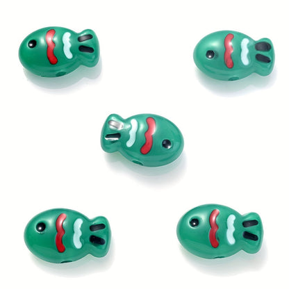 Luminous Fish Acrylic Beads