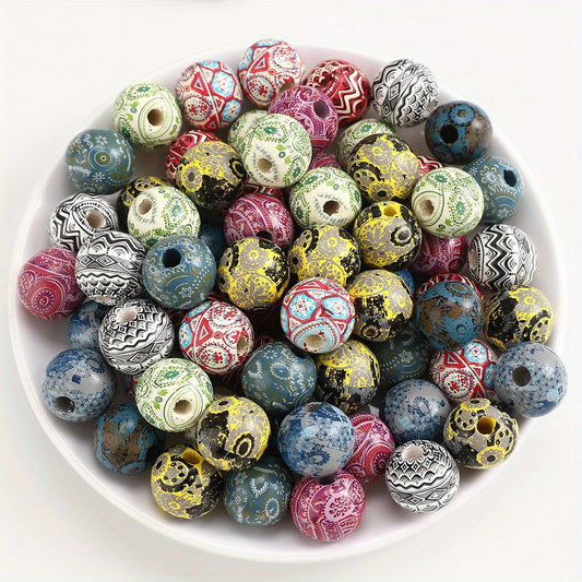Bohemian Wooden Beads