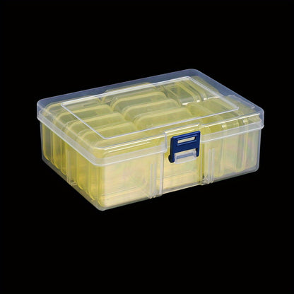 14pcs/box Transparent Plastic Storage Boxes