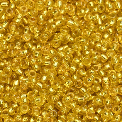Silver Filled Glass Seed Beads