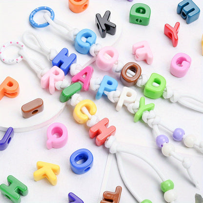 A-Z Acrylic Letter Spacer Beads