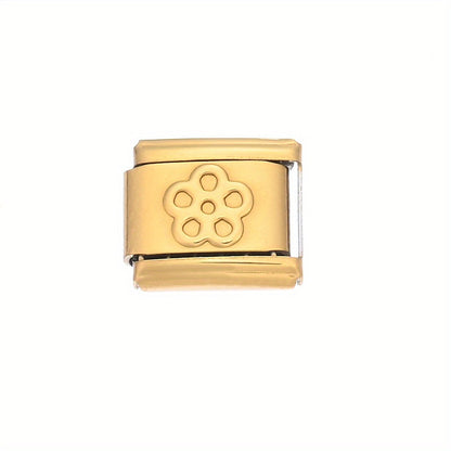 Flower Alloy Bracelet Module