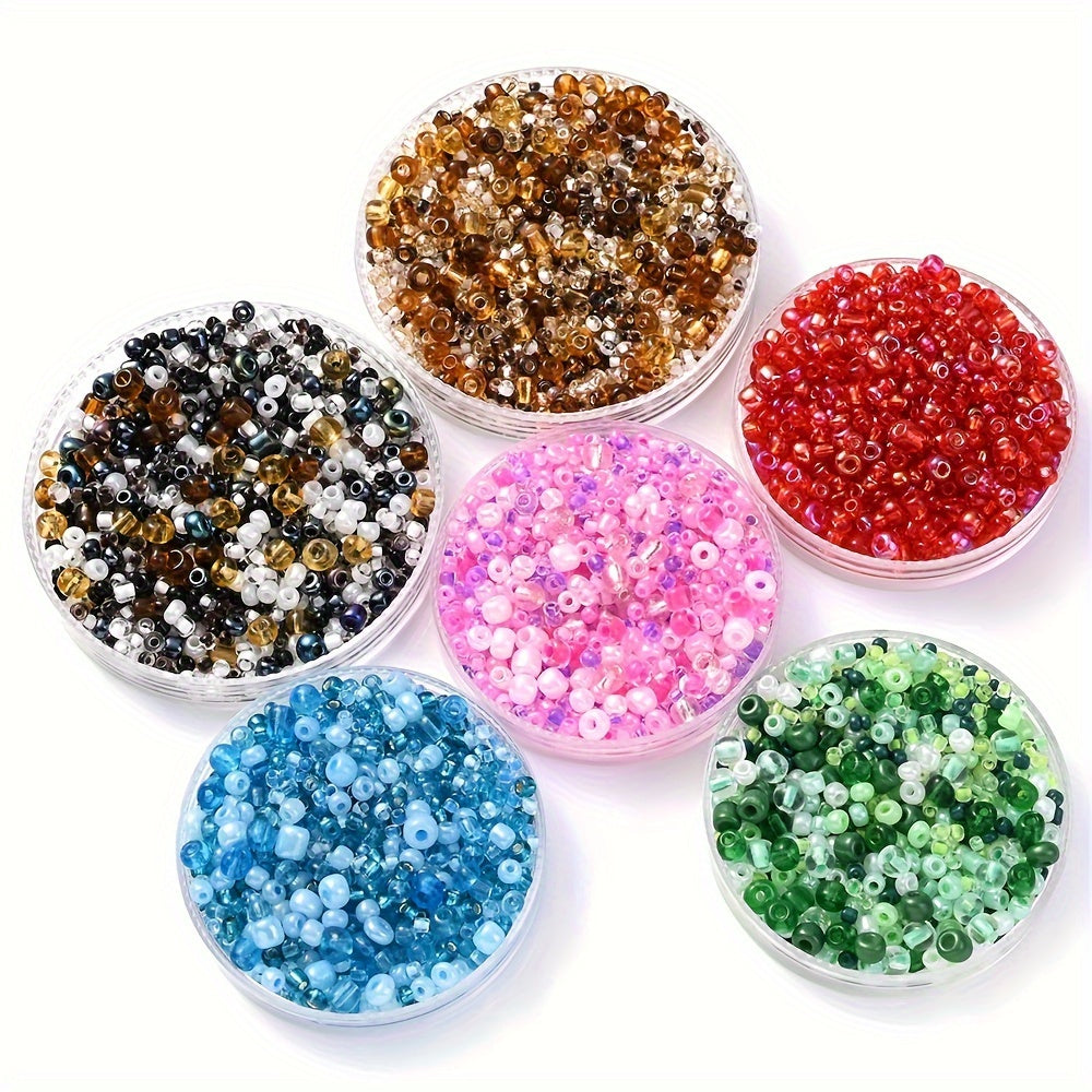 750PCS 2/3/4mm Mixed Glass Beads - 20g