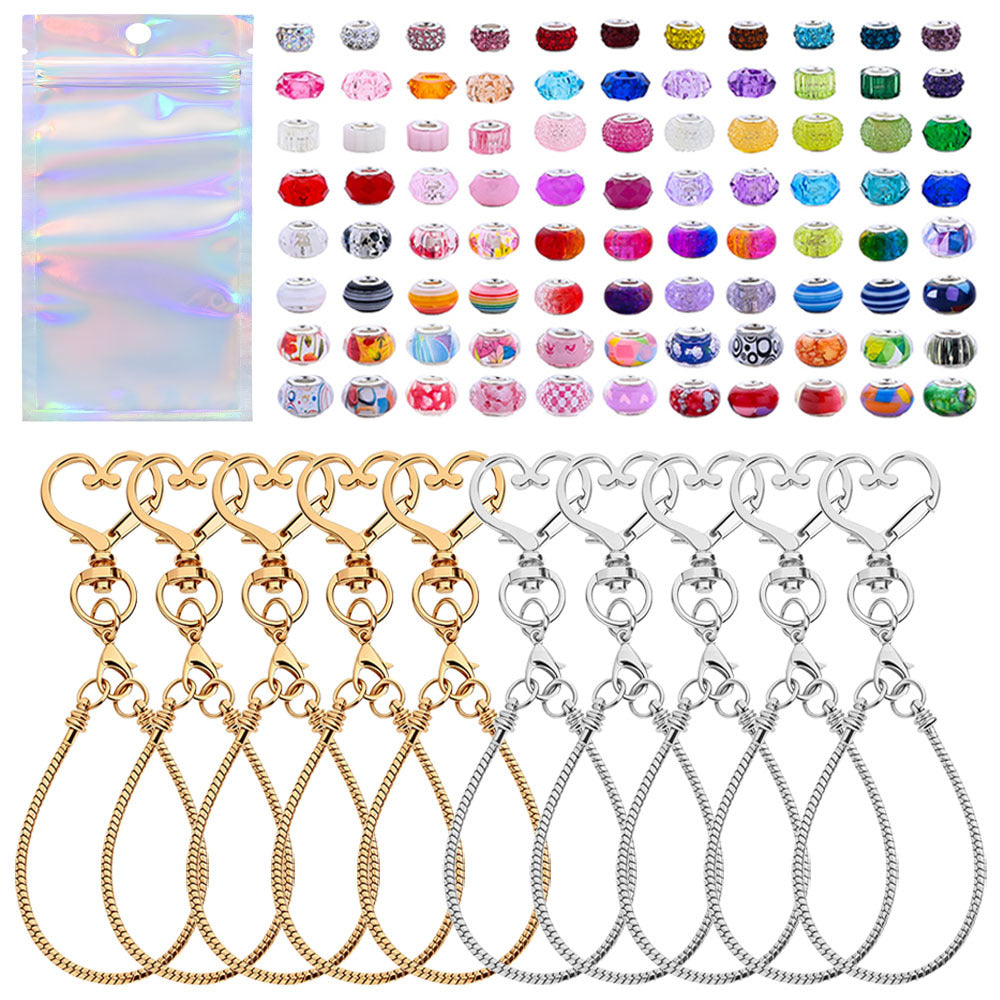 20PCS Beaded Keychain Making Set