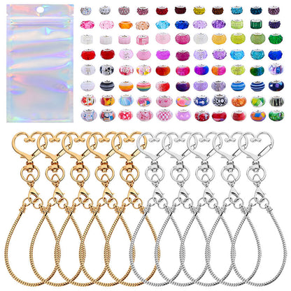 20PCS Beaded Keychain Making Set