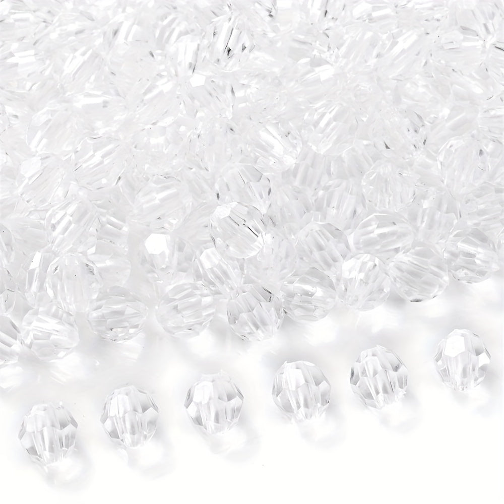 Multifaceted Acrylic Beads