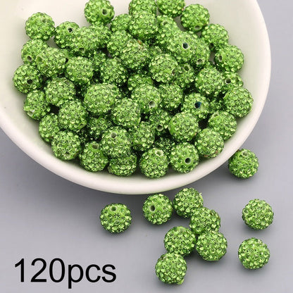 Rhinestone Spacer Beads Set
