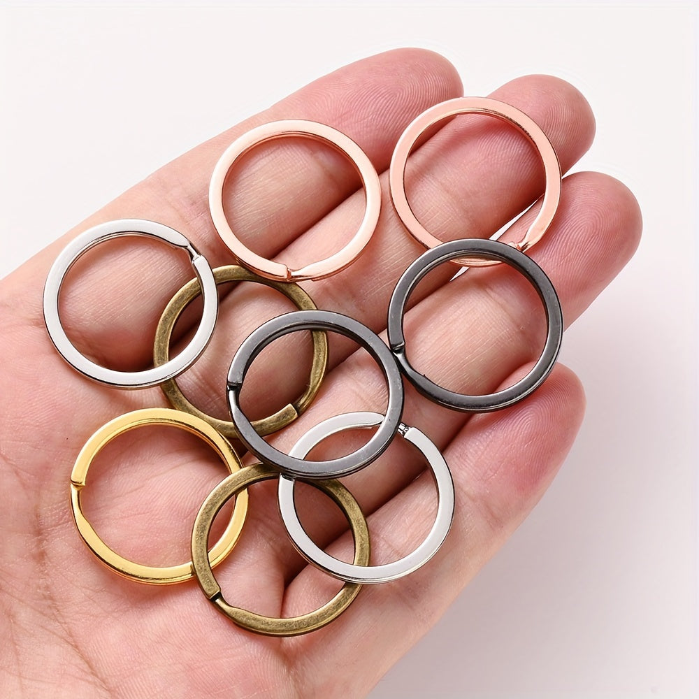 Flat Round Ring Keychain Buckles