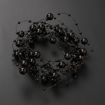 118.11 Inch Acrylic Round Bead Chain