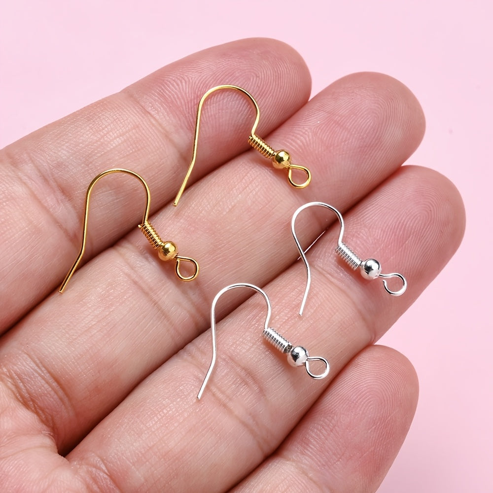 Gold Silver Earring Hook Set