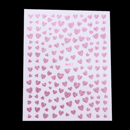 1PC 104×80mm Love-Themed Decorative Sticker