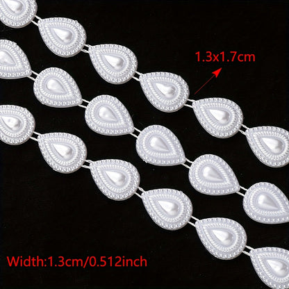 Pearlescent Acrylic Bead Chain