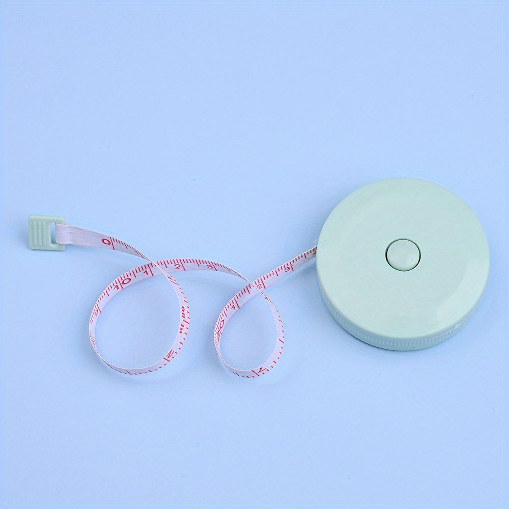 1PC 1.5m Retractable Mini Soft Measuring Tape