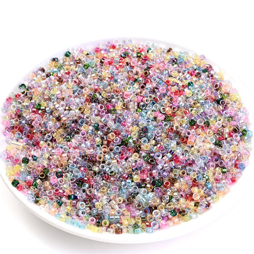 2000PCS 3mm Clear Czech Glass Seed Beads