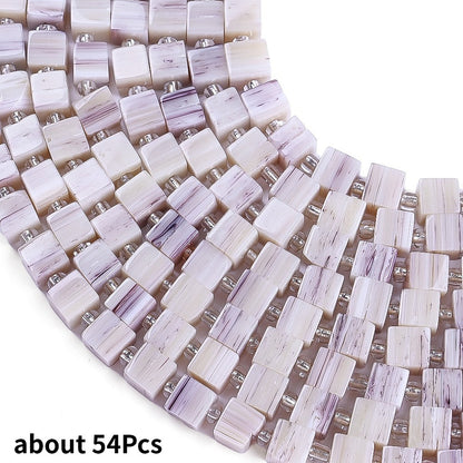 Square Natural Stone Beads