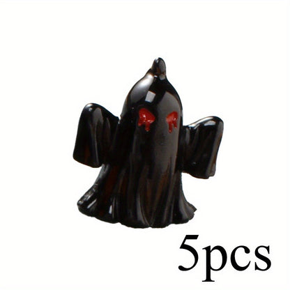 5-Piece Halloween Mini Resin Figurine Set