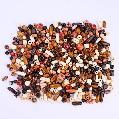 Mixed Irregular Wooden Beads