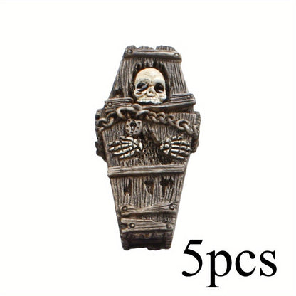 5-Piece Halloween Mini Resin Figurine Set