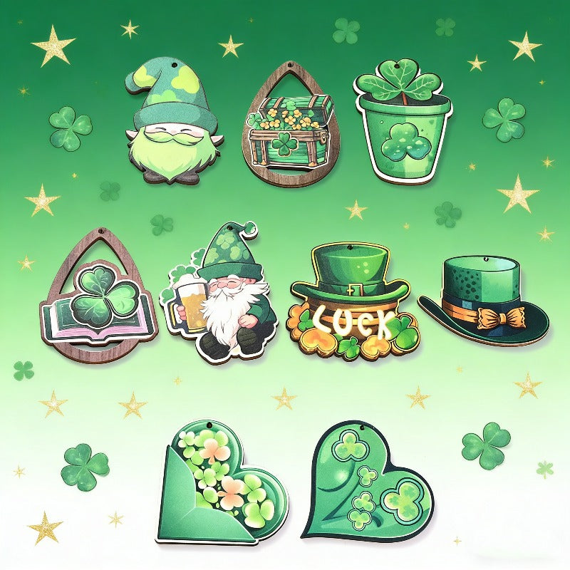 Green Shamrock Lucky Charms